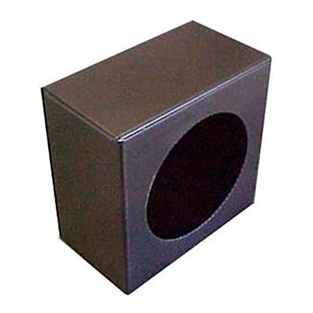 Carjamz Race Sport 4" Single Round Powder Coated Steel Light Box w/ Knockouts RS-503